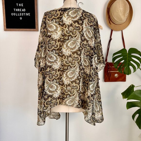 Monday Muse Paisley Kimono One Size - Picture 7 of 8